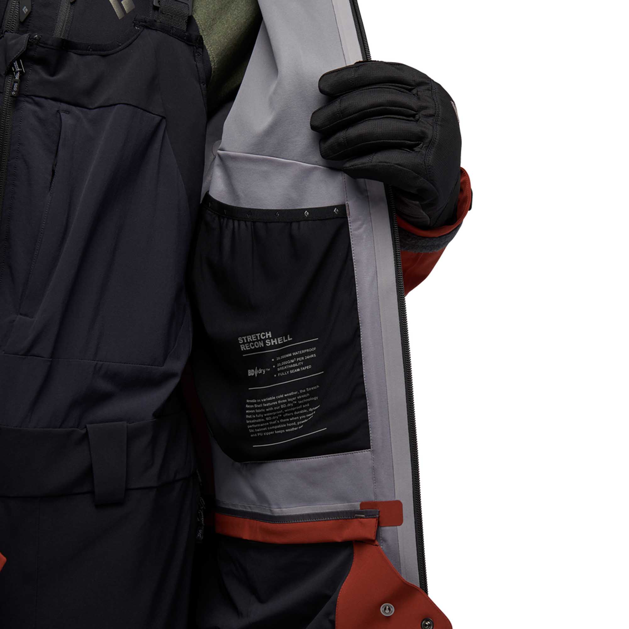 Black Diamond Recon Stretch Ski/Snowboard Shell Jacket