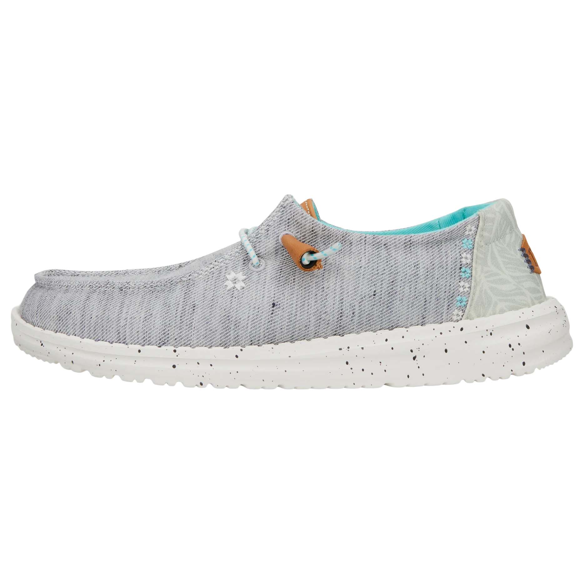 Hey Dude Wendy Heathered Sub Tropical Trainers/Shoes
