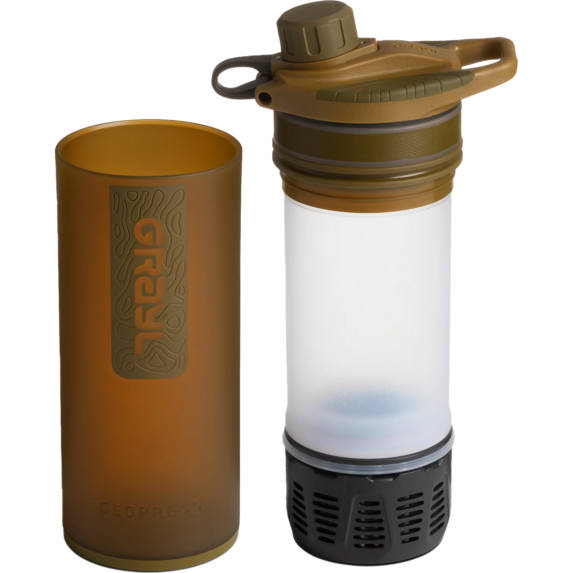 Grayl GeoPress Water Purifier Travel Filter Bottle