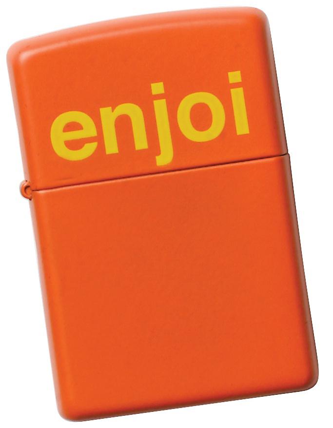 Enjoi GENIUS Zippo Lighter AbsoluteSnow
