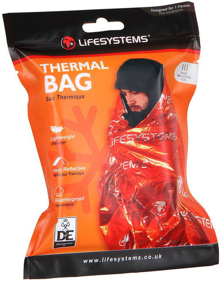 Lifesystems Thermal Survival Bag Emergency Blanket
