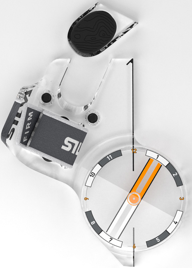 SILVA Arc Jet S Right Orienteering Thumb Compass