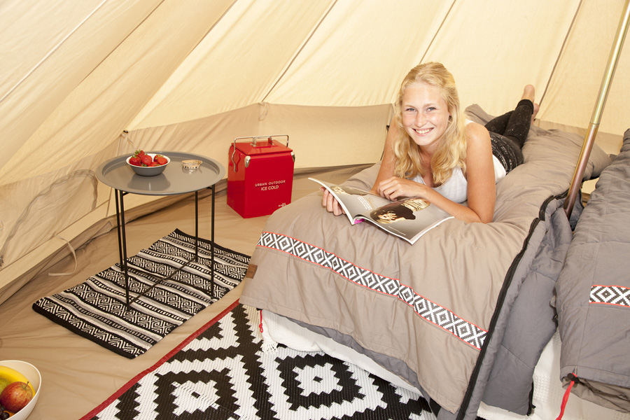 Bo-Camp Streeterville Tipi Polycotton Camping Bell Tent