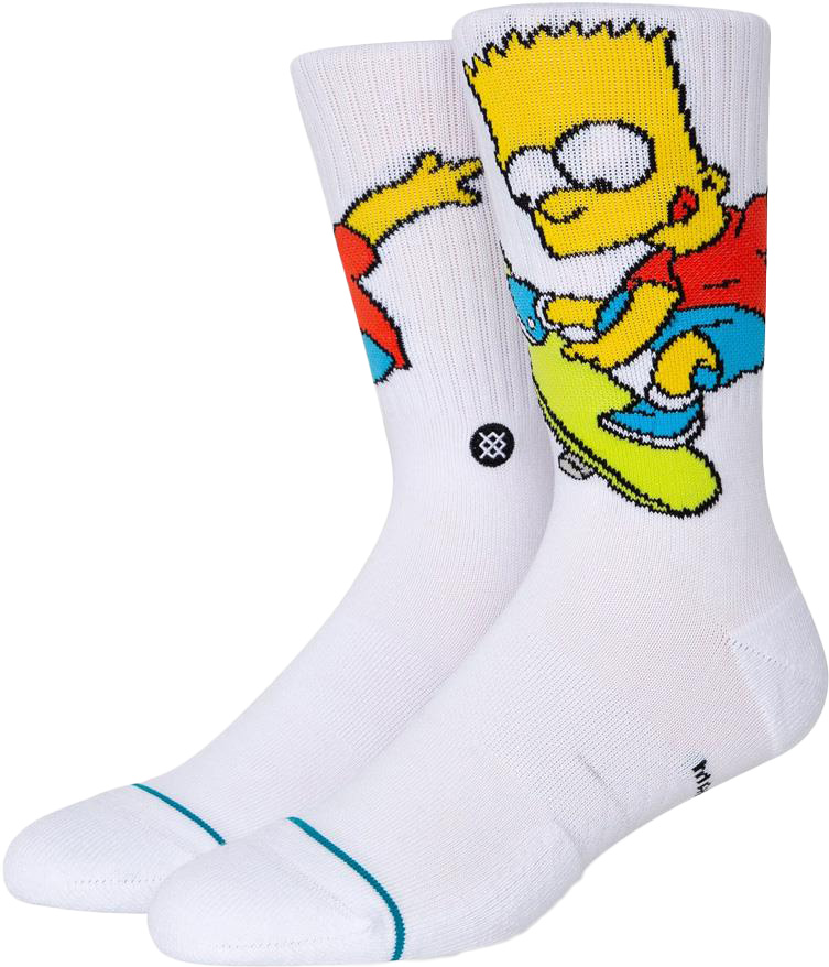 Stance Bart Simpson Crew Skate Socks