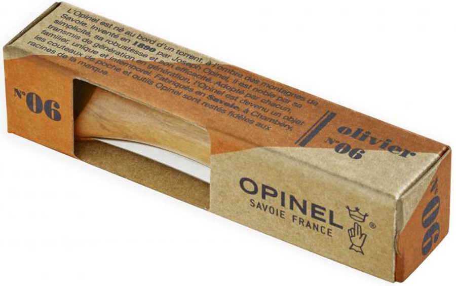 Opinel No.6 Olive Classic Original Folding Pocket Knife