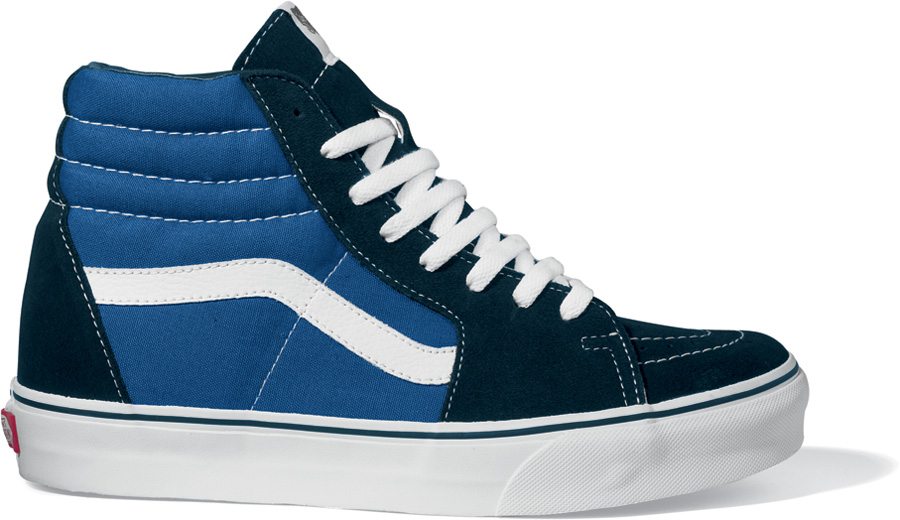 Solid color vans hot sale sk8 hi