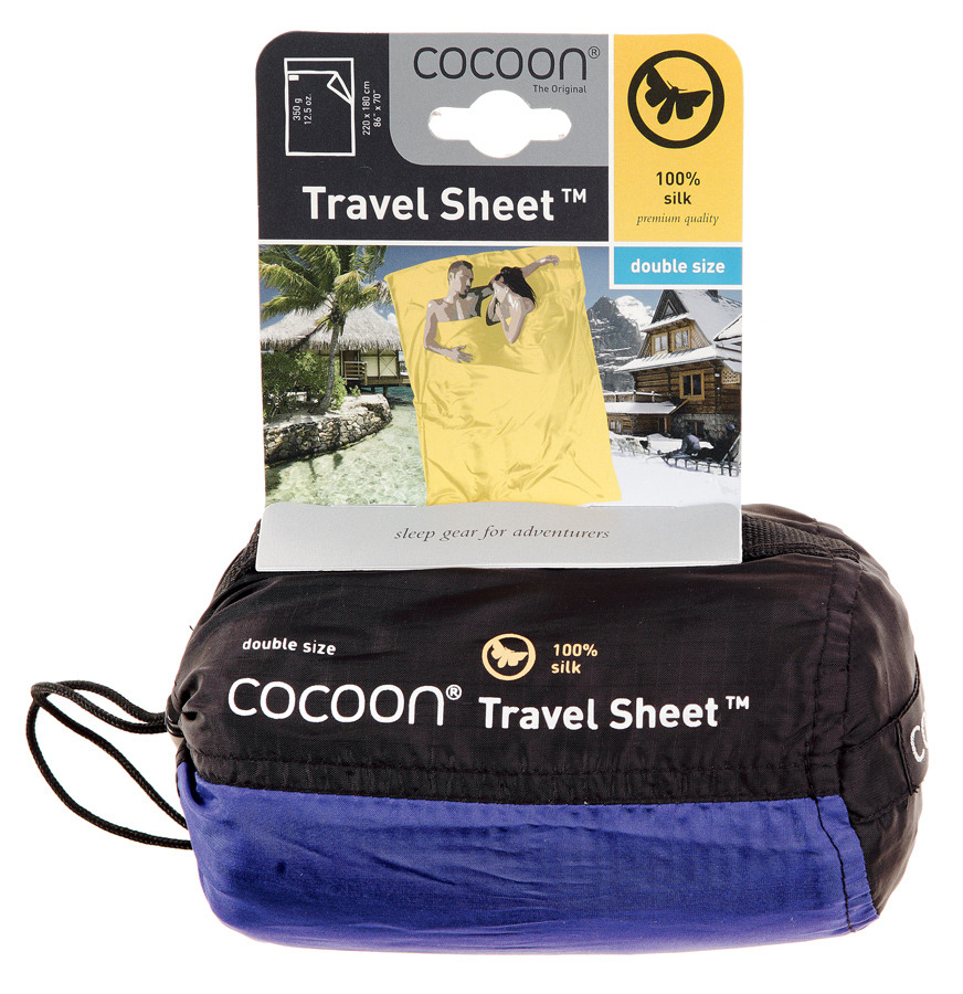 Cocoon TravelSheet Silk Double Ultralight Sleeping Bag Liner