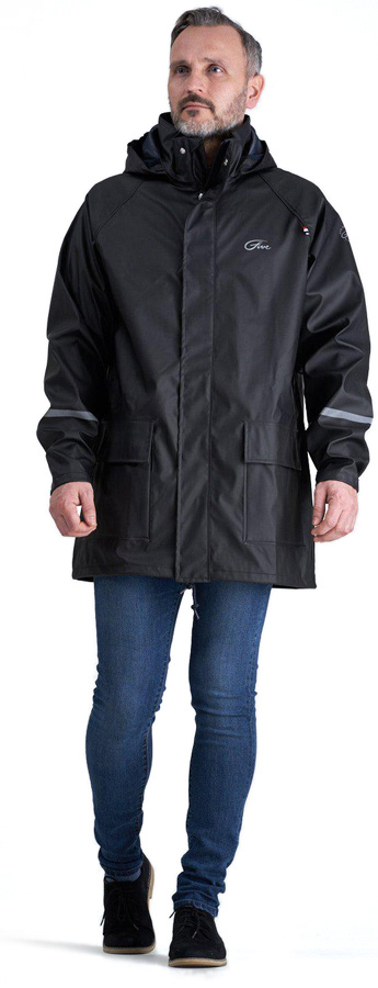Five Seasons Noli Men's PU Long Waterproof Jacket