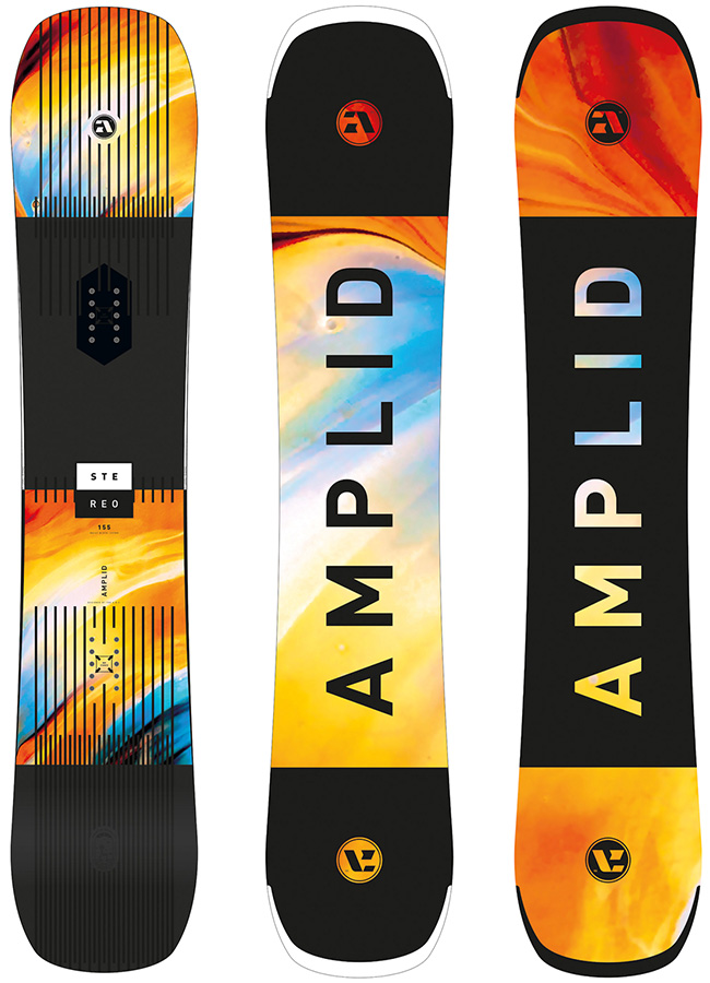 Amplid Stereo Positive Camber Snowboard AbsoluteSnow