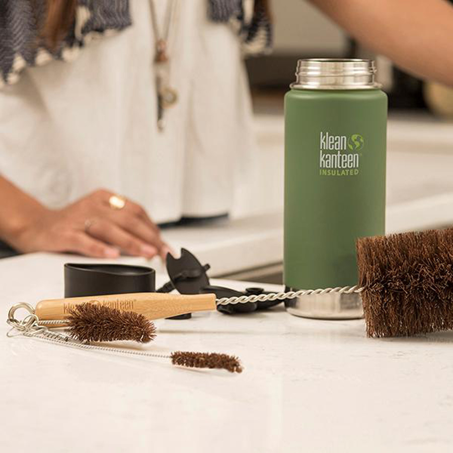 Klean Kanteen 4 Piece Bottle Brush Set Cleaning Brushes