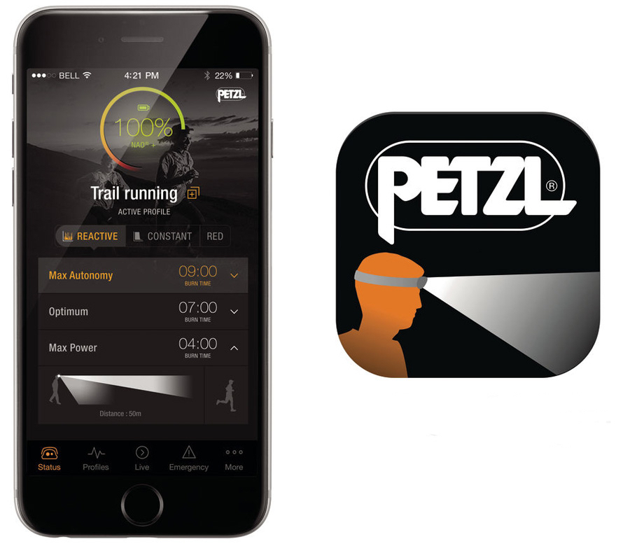 Petzl NAO +  Rechargeable Headtorch