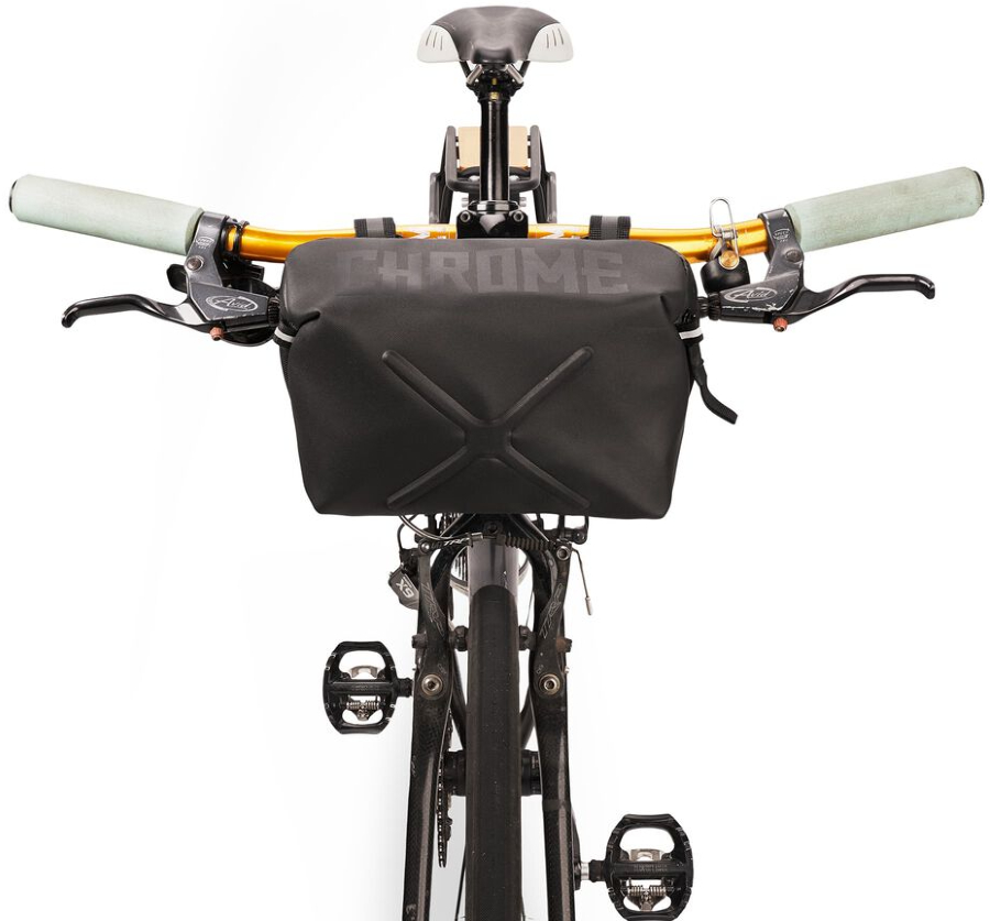 Chrome Helix Handlebar Cycling Sling Bag