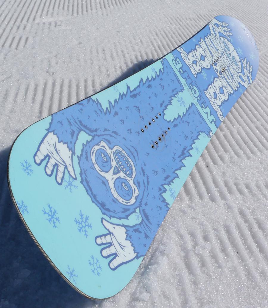 Niche Theme Positive Camber Snowboard AbsoluteSnow