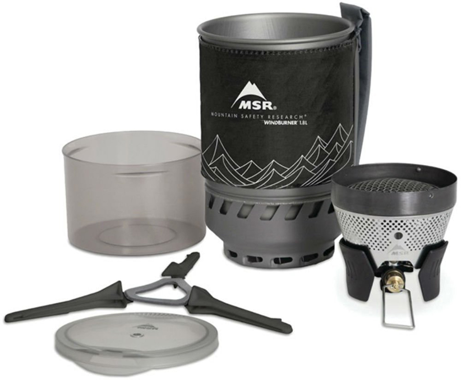 MSR WindBurner Stove System Camping & Hiking Cooking Set 