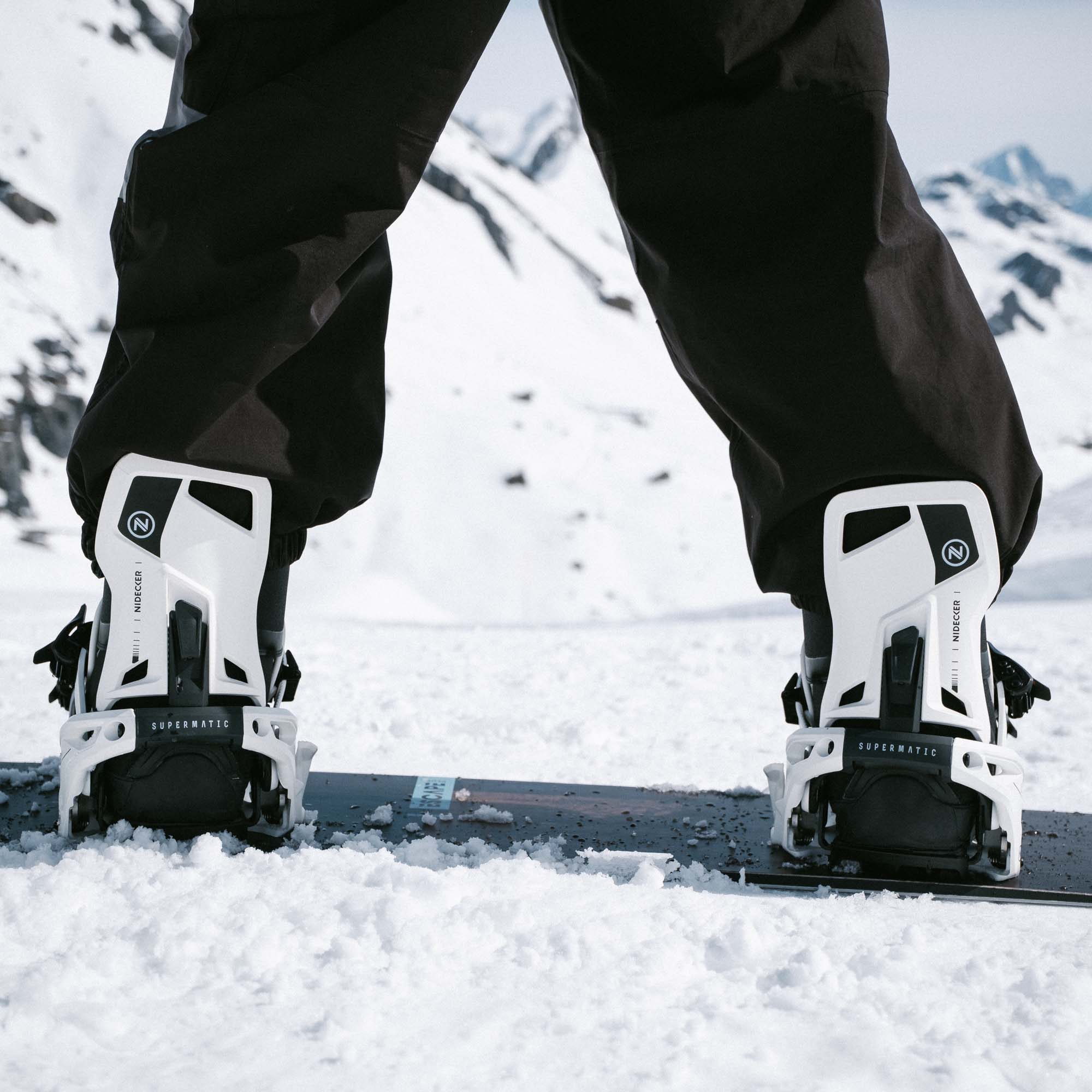 Nidecker Supermatic Step In Snowboard Bindings