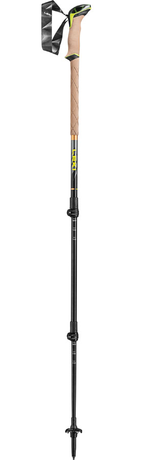 LEKI Bastoncini Da Trekking Sherpa – Alluminio HTS 6.5, Regolabili Con SpeedLock 2 Plus, Impugnatura Aergon Air
