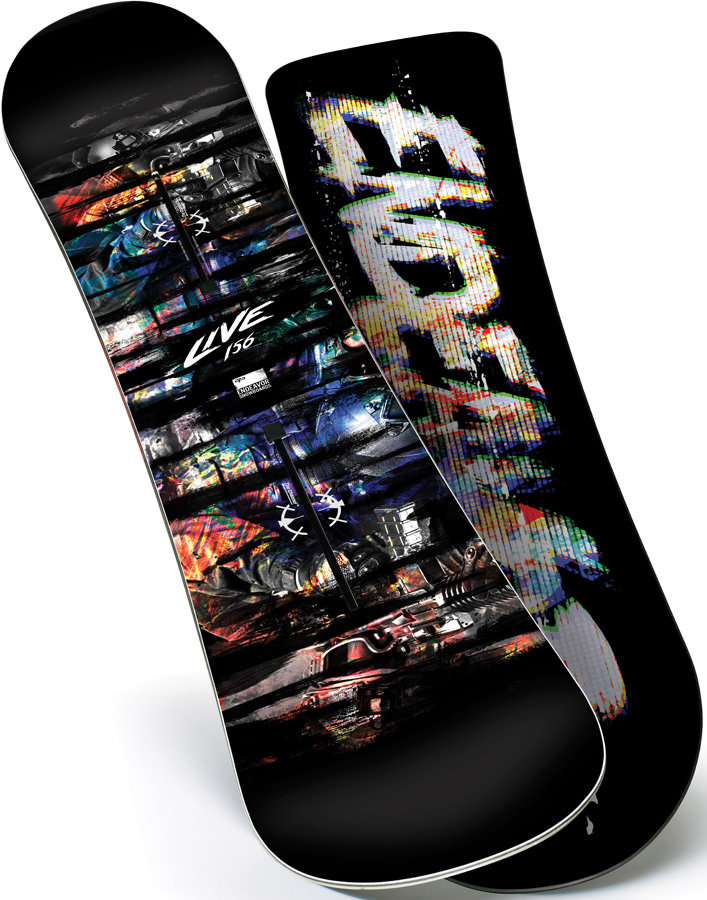 Endeavor Live Positive Camber Snowboard AbsoluteSnow