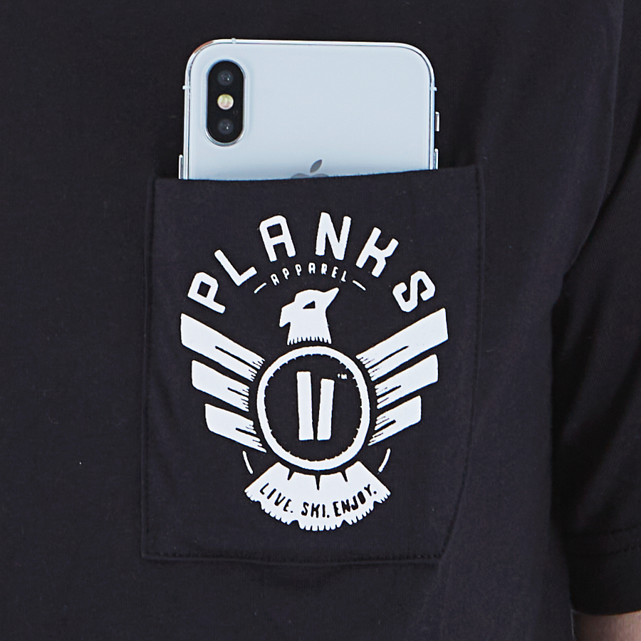 Planks Eagle Pocket T Shirt