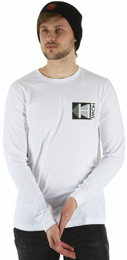 Howl Logo Long Sleeve Cotton T-Shirt