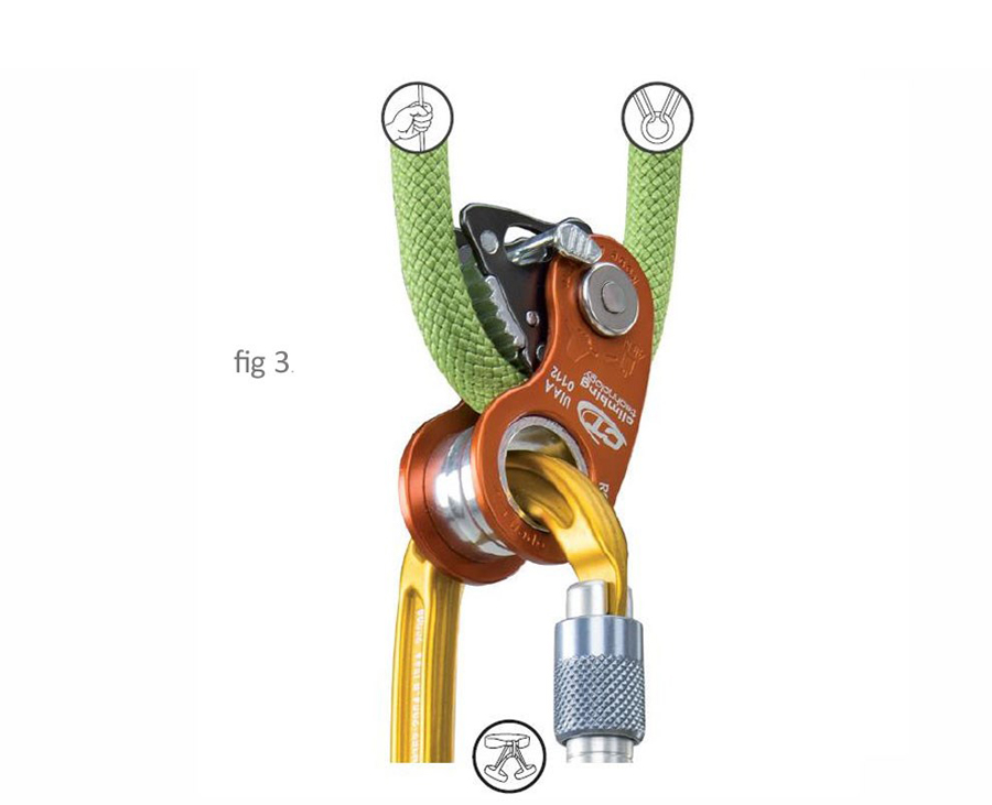 Climbing Technology RollNLock Pulley/Rope Clamp AbsoluteSnow
