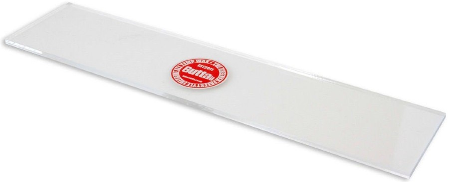 Butta Clear Plastic Snowboard Wax Scraper