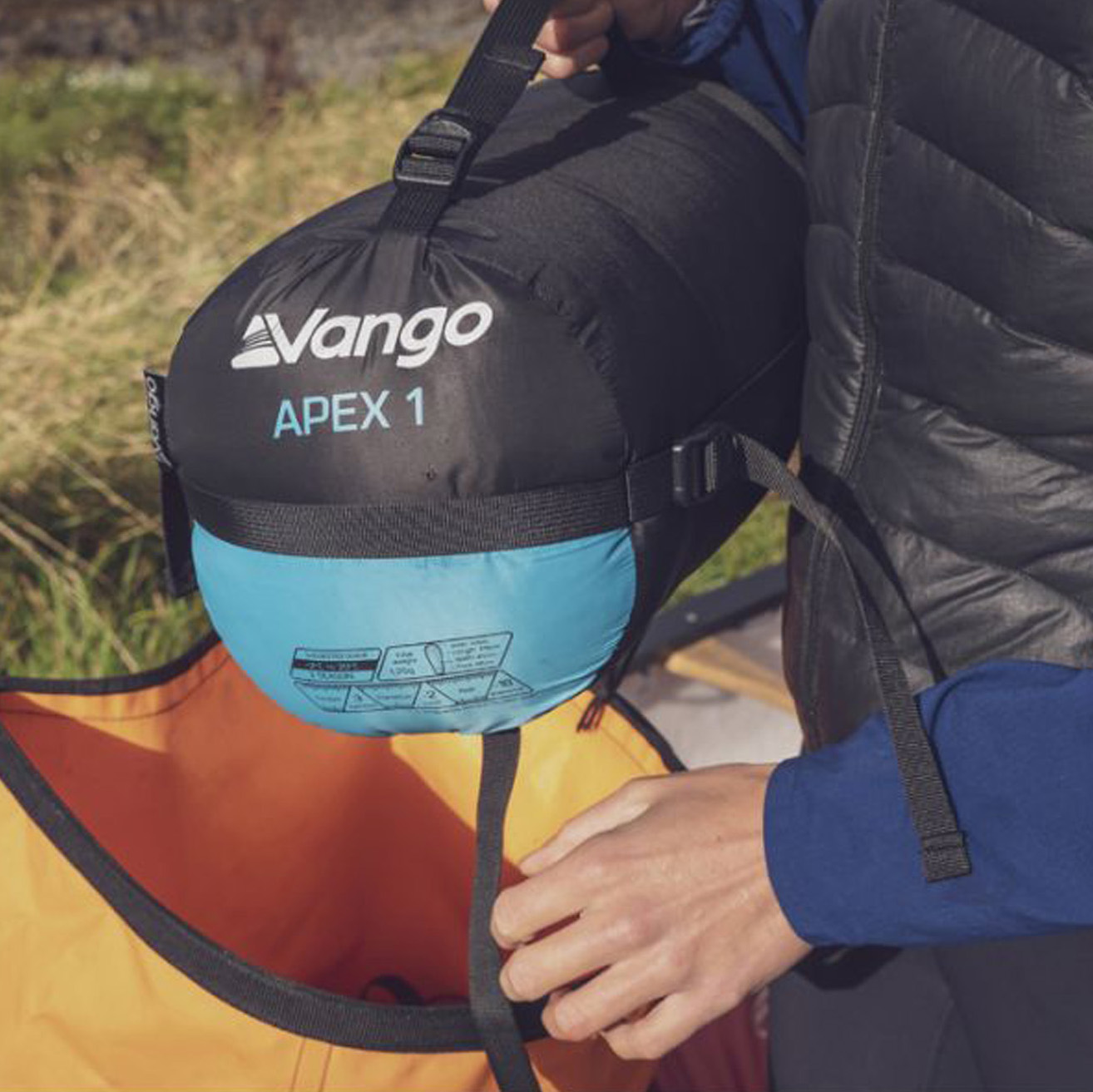Vango Apex 1 Lightweight 2-Season Sleeping Bag