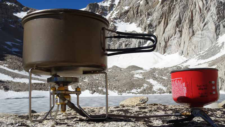 Soto Stormbreaker Stove + Fuel Bottle Multifuel Expedition Stove