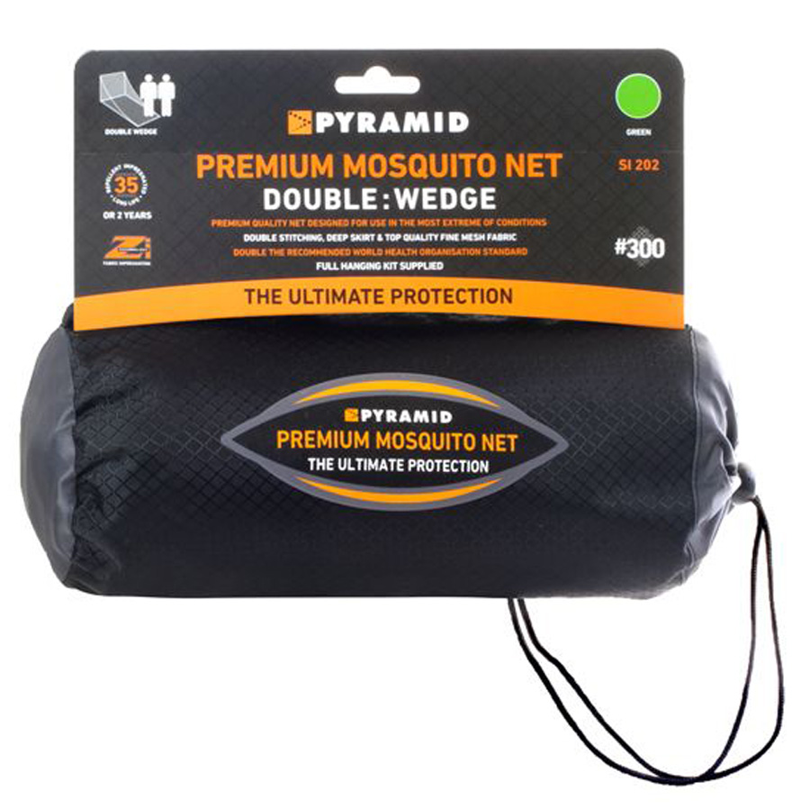 Pyramid Premium Wedge Impregnated Mosquito Net
