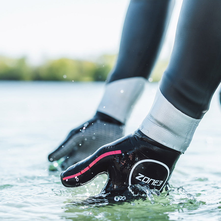 Zone3 Heat-Tech Neoprene Swim Gloves Swimwear
