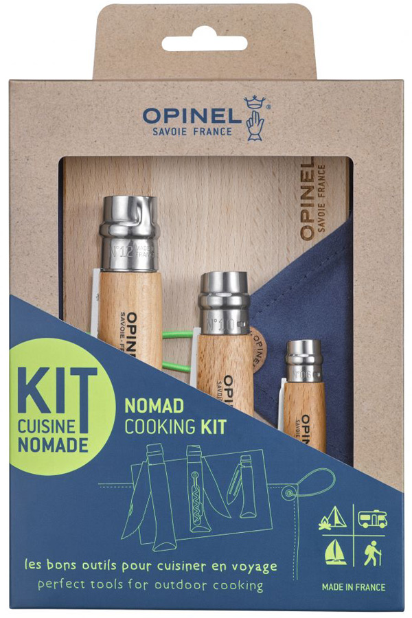 Opinel Nomad Cooking Kit Camp Kitchen Knife Set