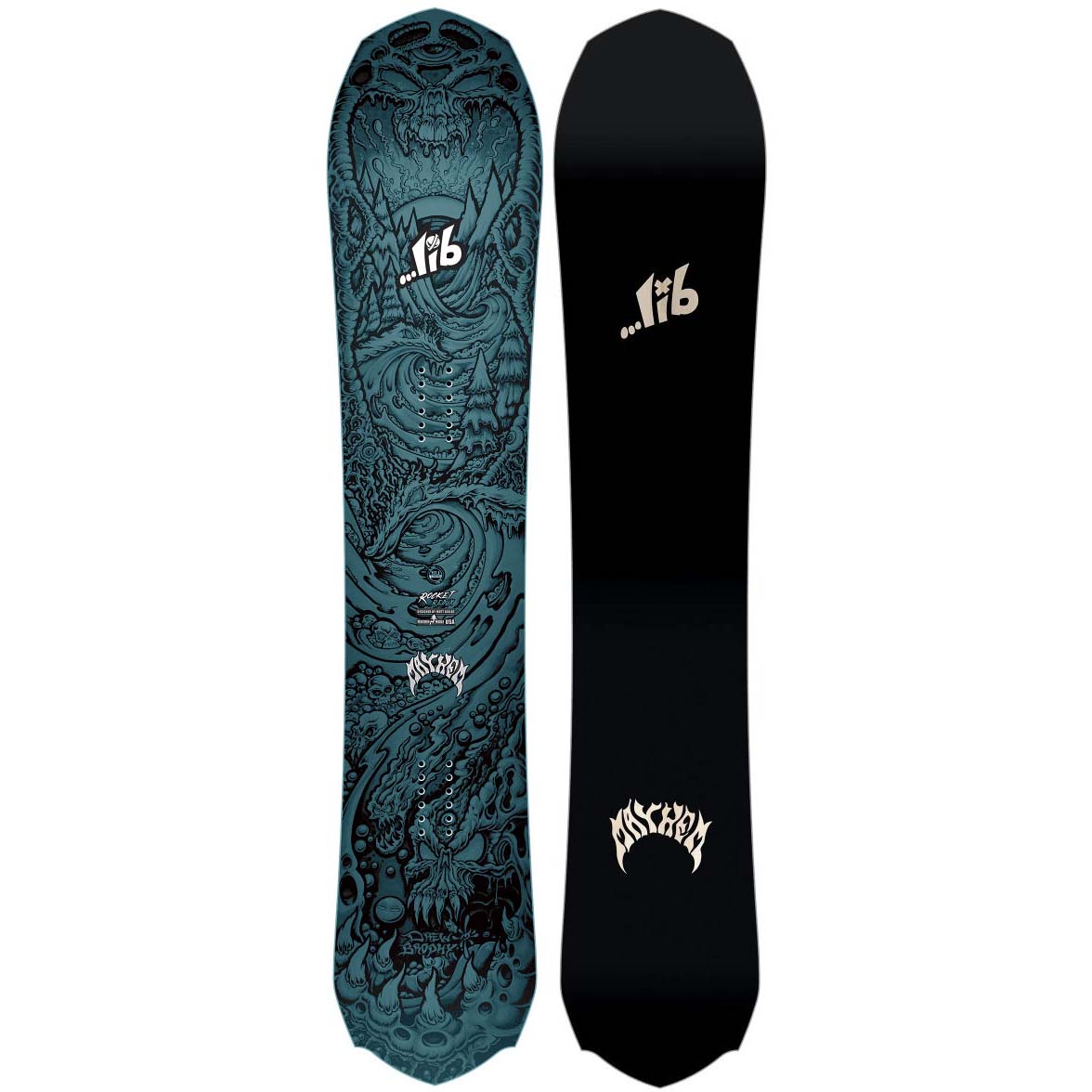 Lib Tech Lost Rocket Phantom Treated All Mountain/Freeride Snowboard 2024