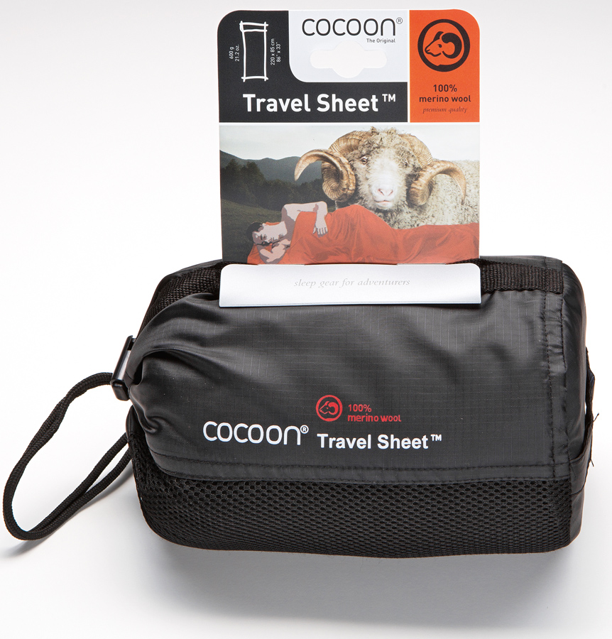 Cocoon Merino Wool Travelsheet  Sleeping Bag Liner & Sleep Sack