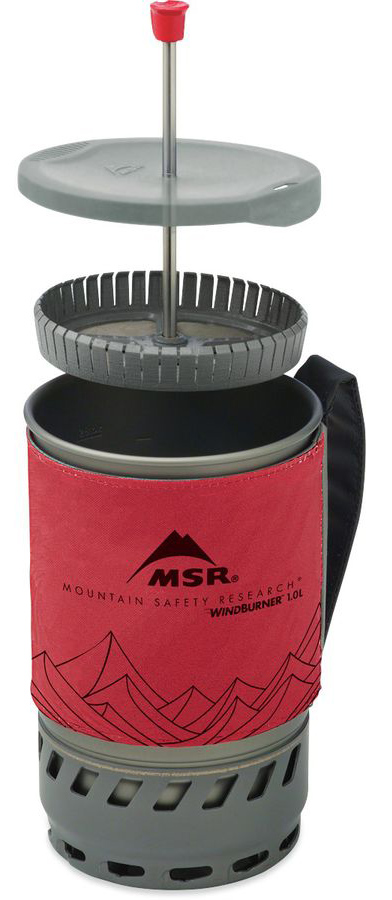 MSR Windburner Coffee Press Kit 1.8L Tea & Coffee French Press