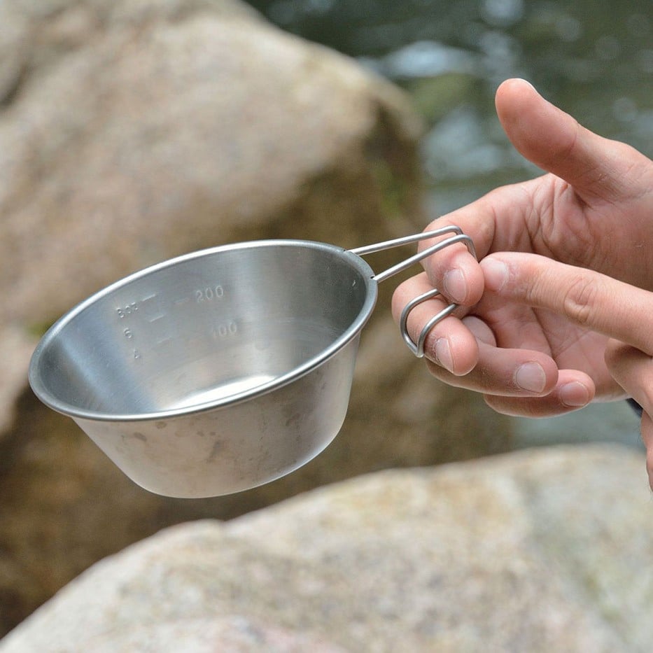 Snow Peak Backpackers Cup Stainless Steel Camping Bowl/Cup