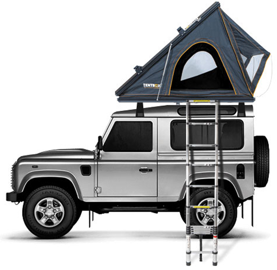 Tentbox Cargo Roof Tent Compact Camping Pod + Cargo Rack