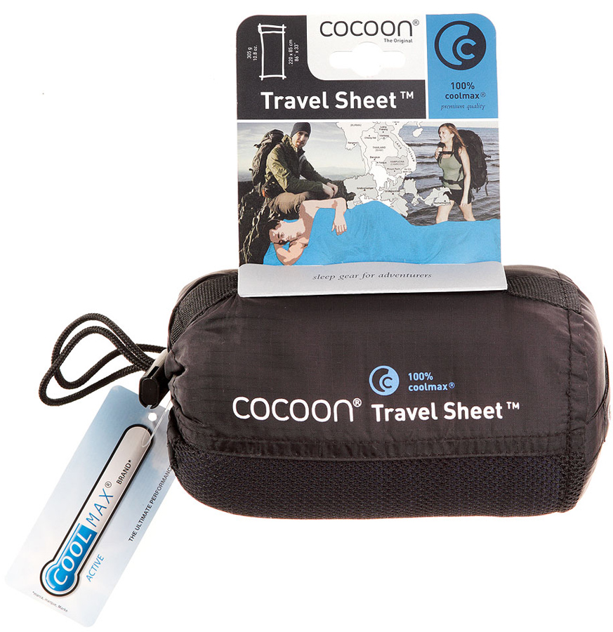 Cocoon Coolmax Travelsheet Ultralight Sleeping Bag Liner