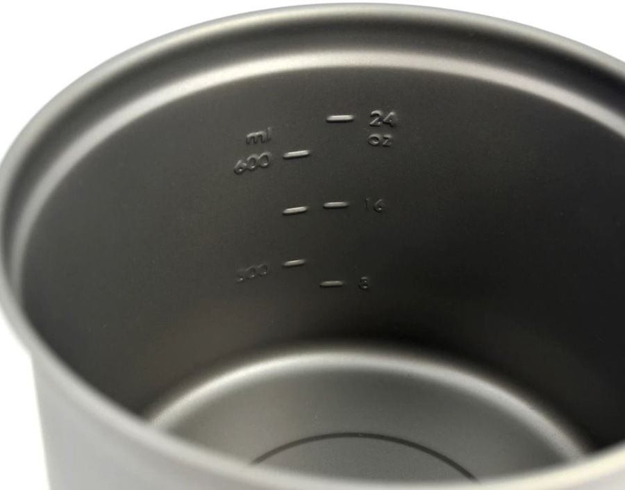 Toaks Titanium Pot D115mm POT-900 Ultralight Camping Cookware