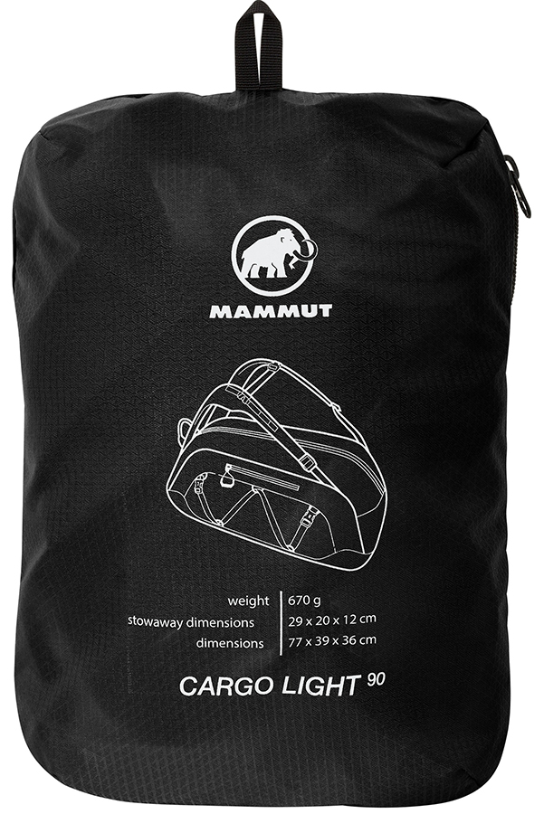 Mammut Cargo Light Travel Duffel Bag w/ Pack Straps