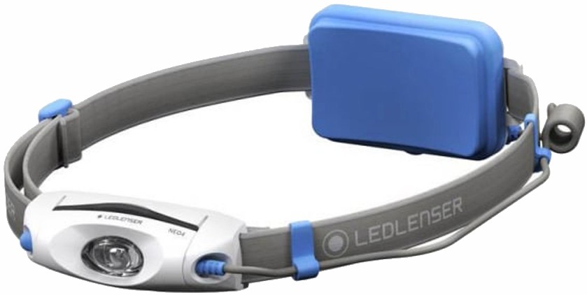 Led Lenser NEO4 Headlamp Lightweight Running Head Torch 