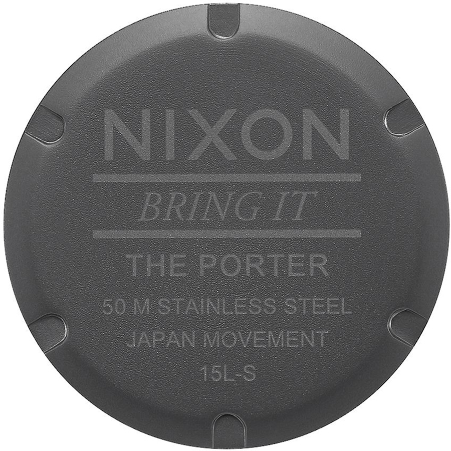 Nixon Porter Leather Men's Analog Watch