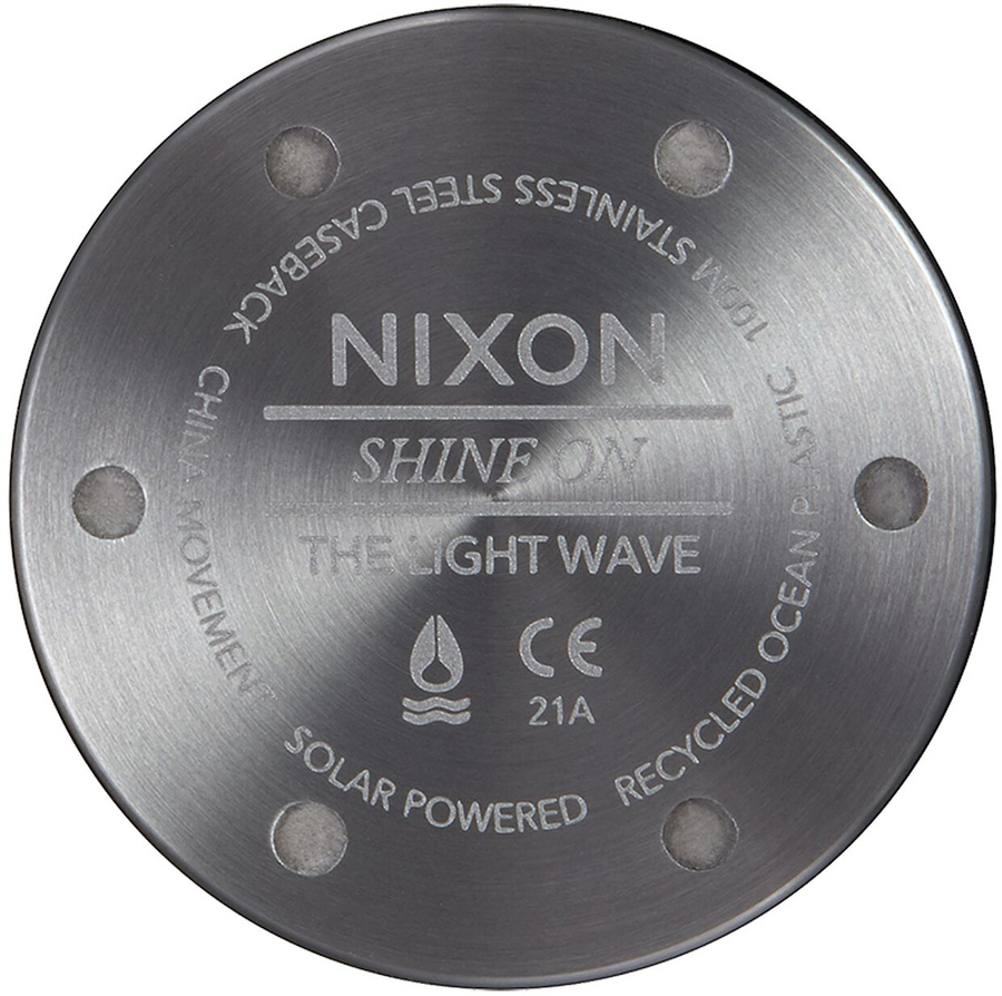 Nixon The Light-Wave Solar Powered Wrist Watch