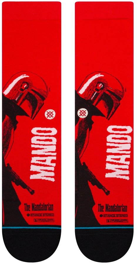 Stance Star Wars Mando West Crew Skate Socks