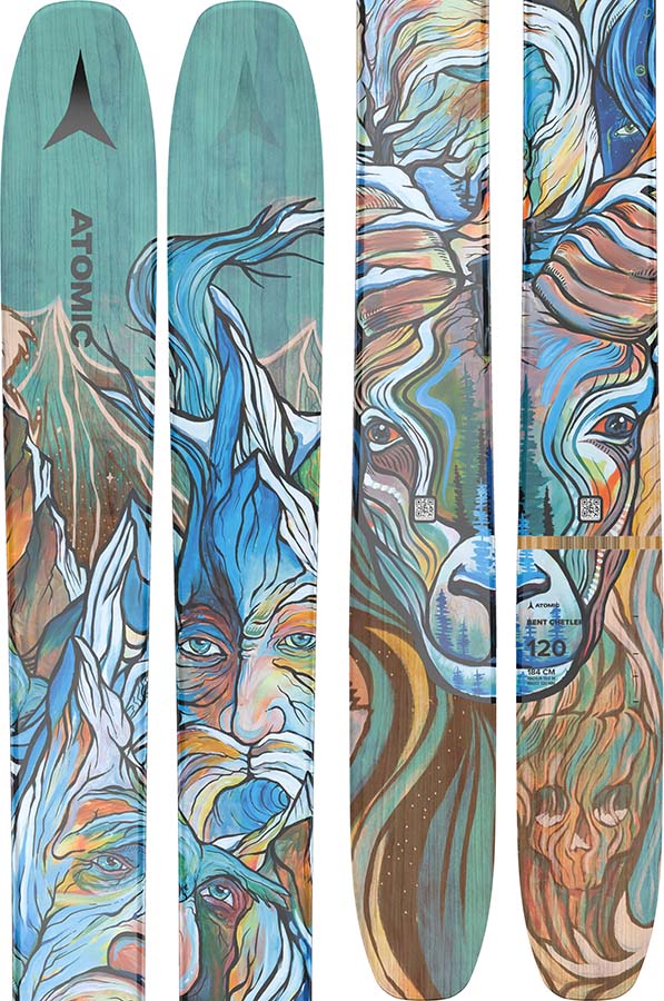 Atomic Bent Chetler 120 Skis 2022 AbsoluteSnow