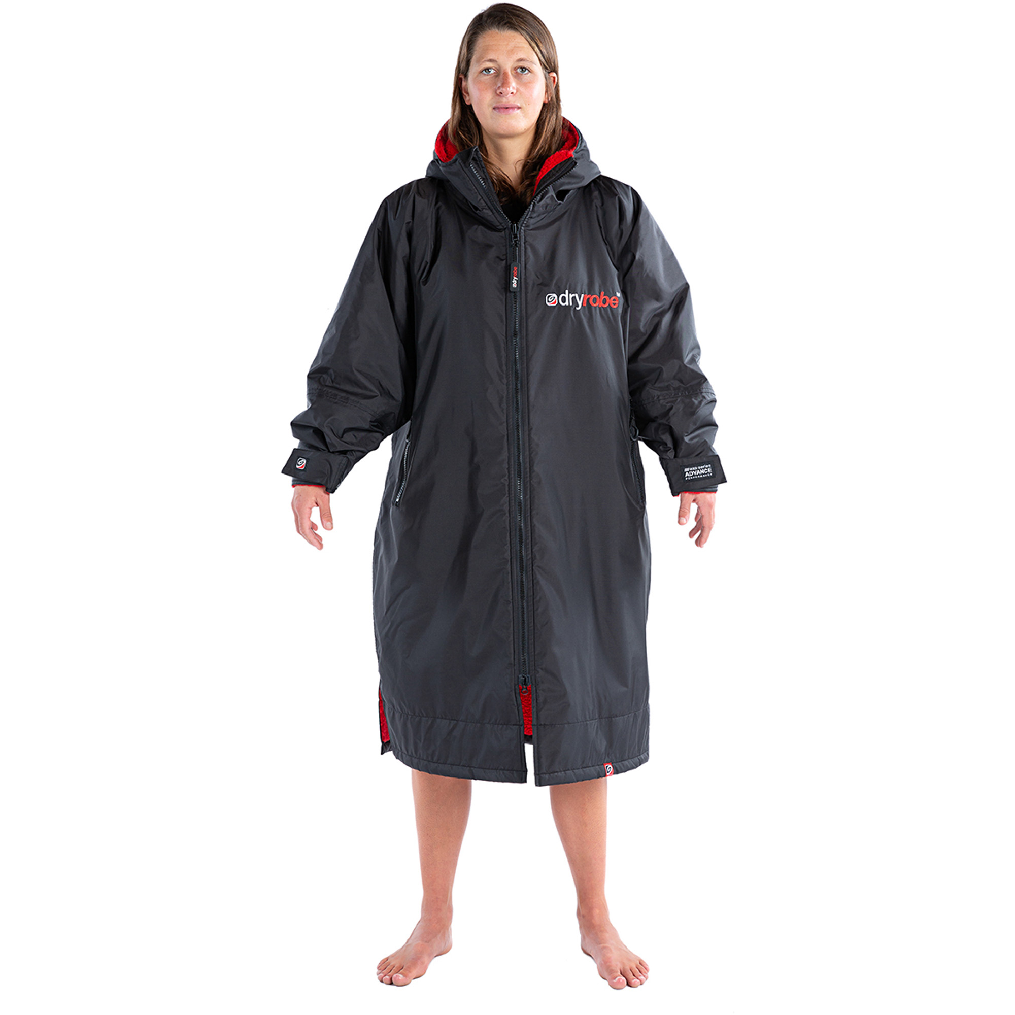 dryrobe Advance Long Sleeve Towelling Changing Robe