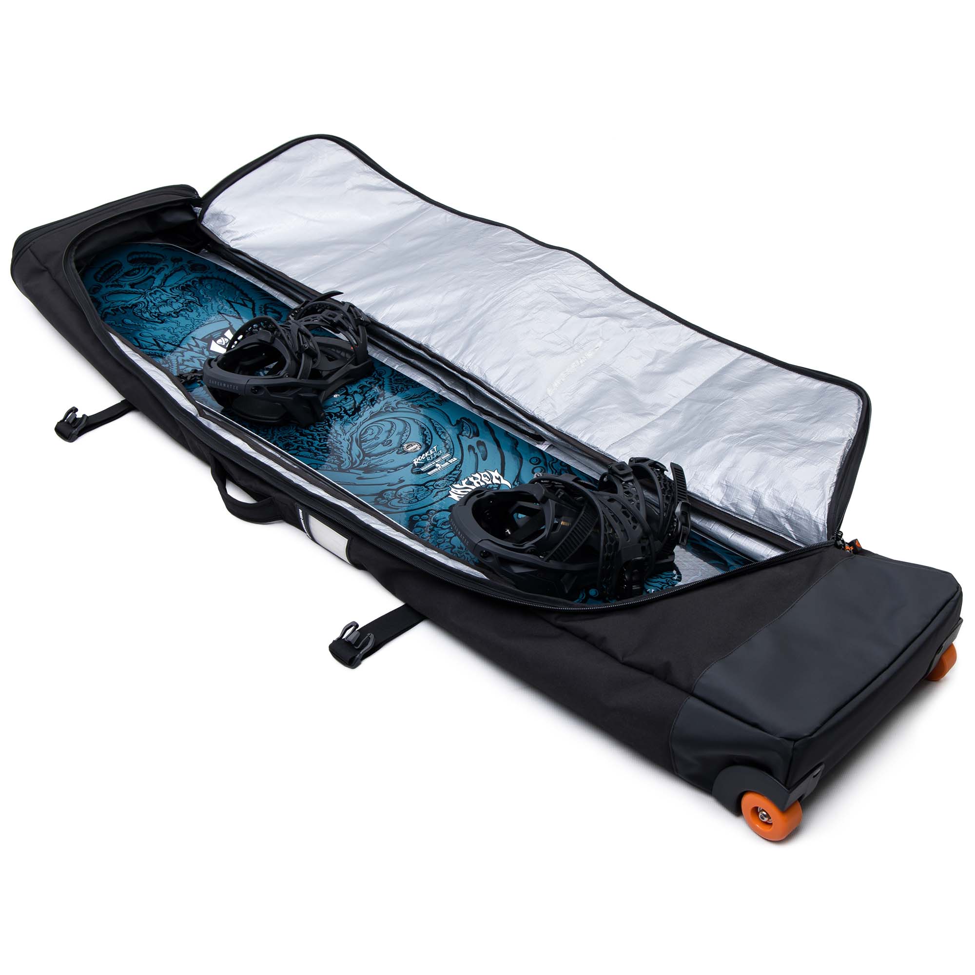 Absolute Expandable Roller Ski/Snowboard Wheeled Travel Bag