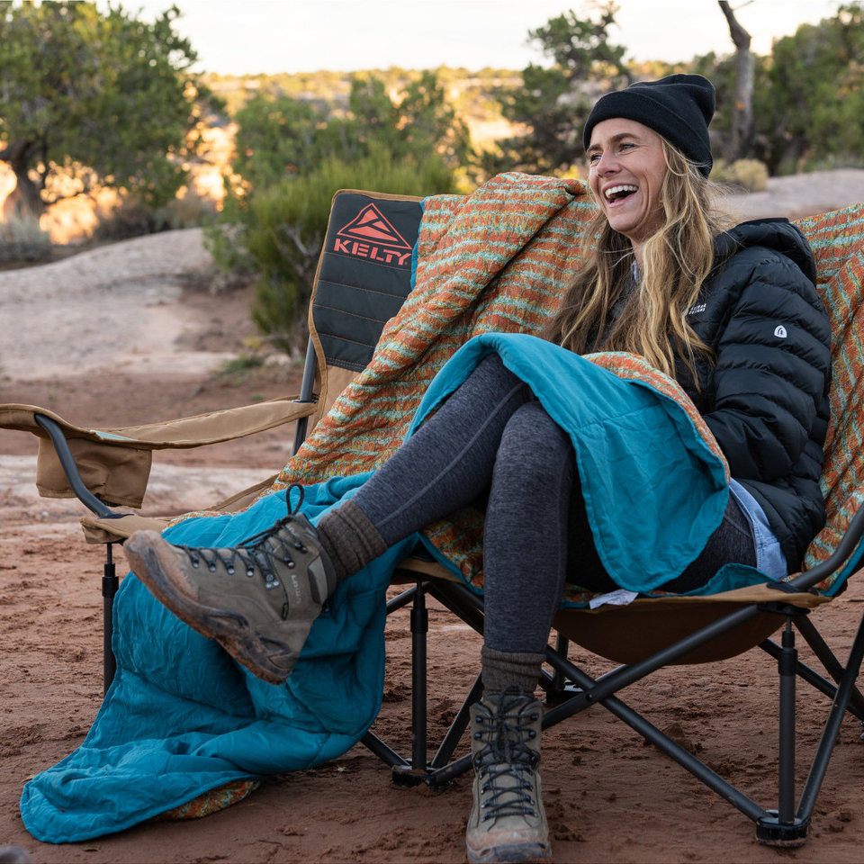 Kelty Biggie Blanket Thermal Camping Comforter AbsoluteSnow