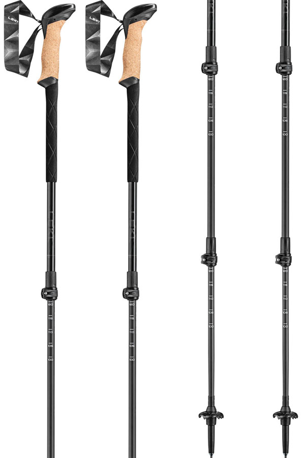 Leki Black Series Carbon Ultralight Trekking Poles
