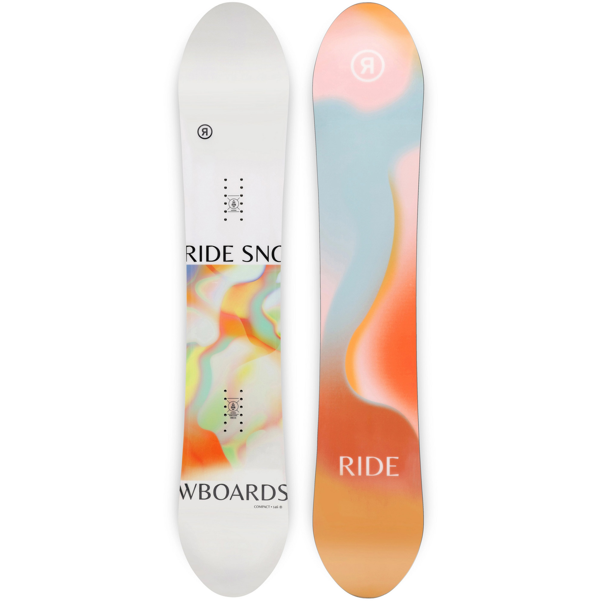 Ride Compact Women's All Mountain/Freestyle Snowboard