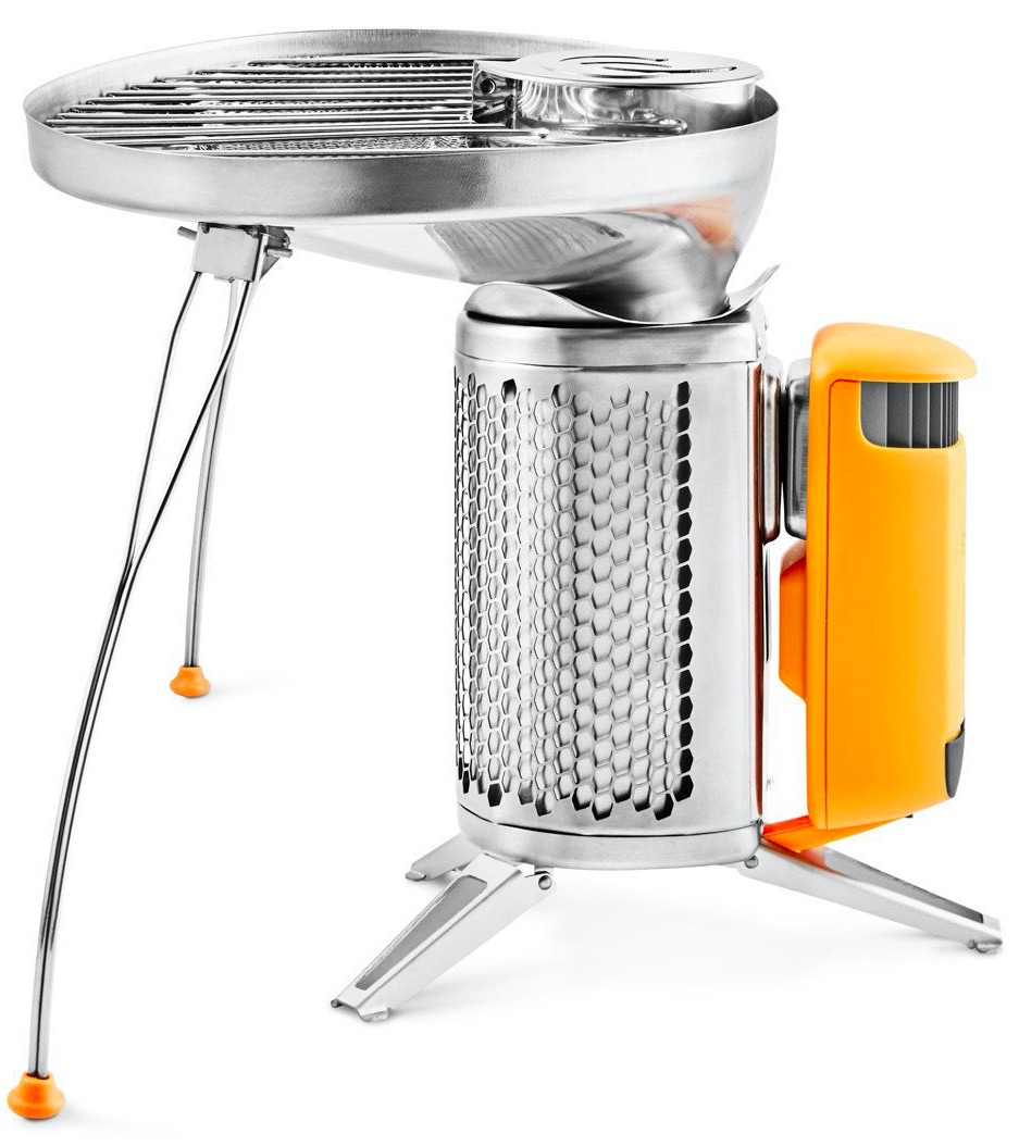 BioLite Campstove 2+ Complete Cook Kit Stove, Grill & Kettle Set  