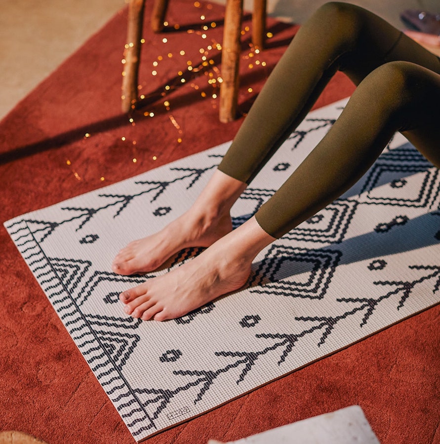DOIY Printed Yoga/Pilates Mat AbsoluteSnow